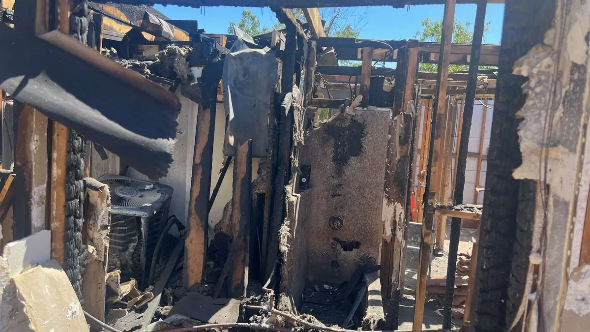 Fire & Smoke Damage work by Restored in the Phoenix metro