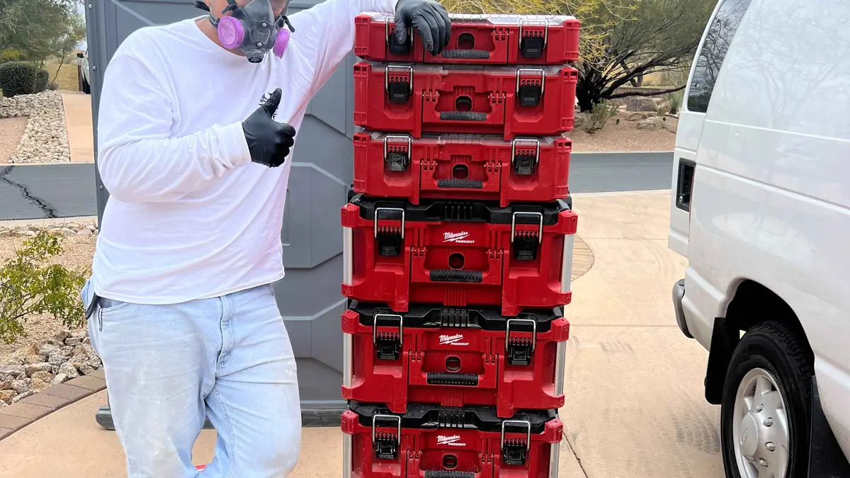 Mold Remediation work by Restored in the Phoenix metro